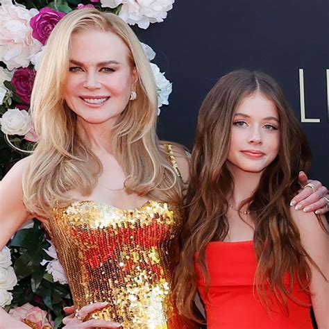 Nicole Kidman’s daughter Sunday, 16, makes runway debut for .